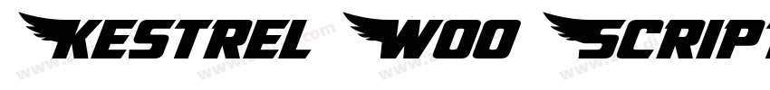 Kestrel W00 Script字体转换